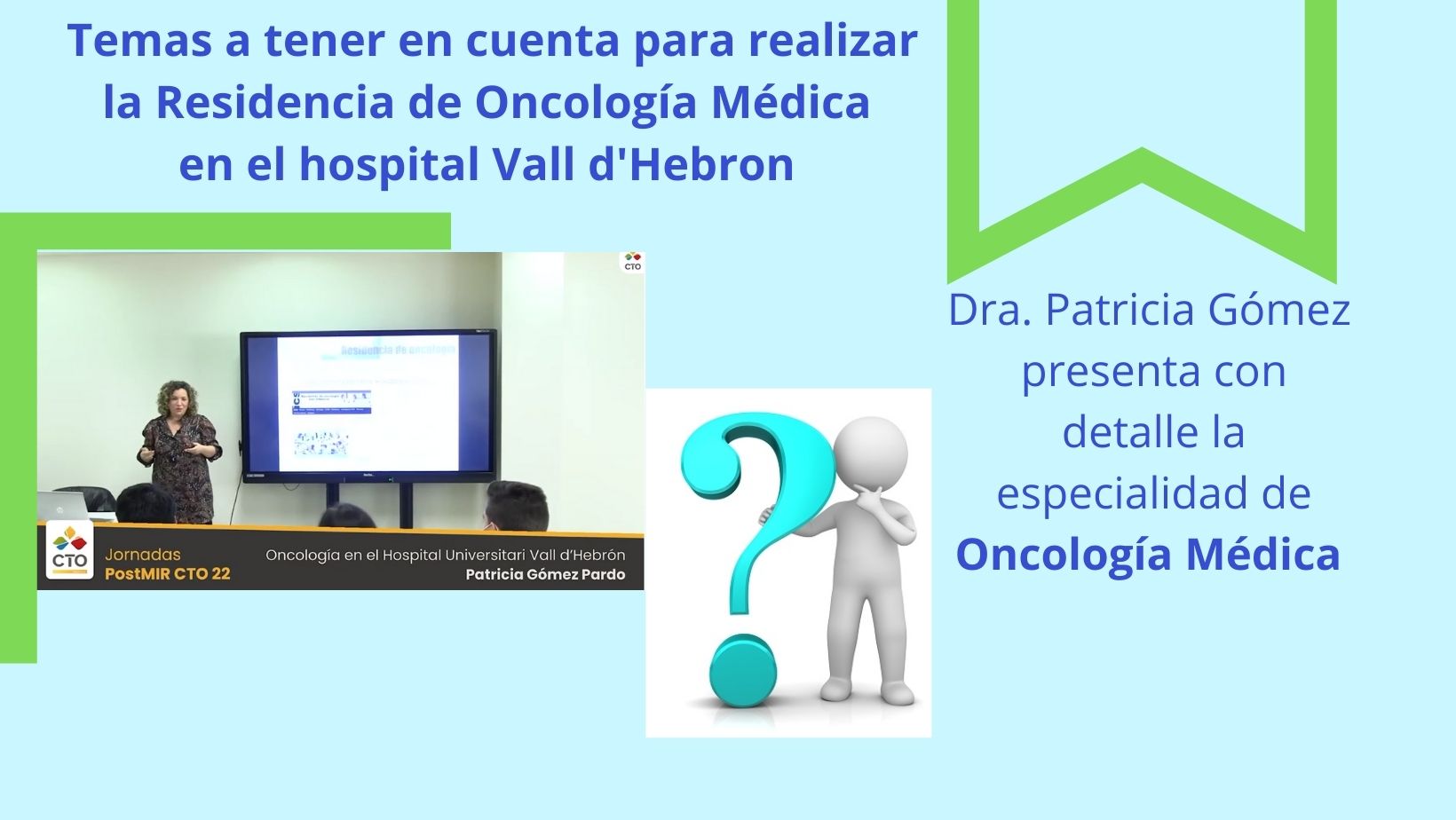 Vídeo sobre cómo es la residencia de Oncología Médica en Vall d’Hebrón: