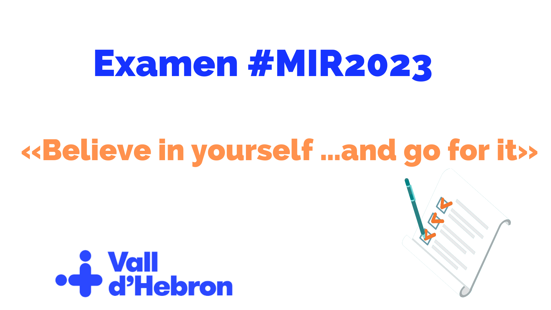 Cuenta atrás para el examen #MIR2023